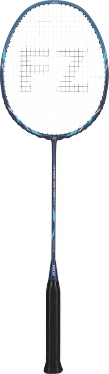 Forza rakieta badmintonowa Aero Power 876 (wyważona, elastyczna, 86g) niebieska - naciągnięta -